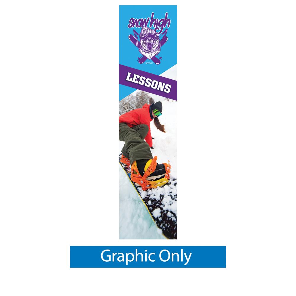 ONE CHOICE® 13 ft. Mondo Flag — Graphic Only / Single Sided